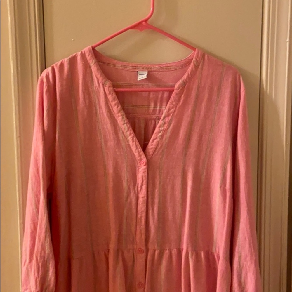 Striped Linen Dress (worn once)